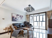 現(xiàn)代時(shí)尚的中式110平米三居室客廳窗戶裝修效果圖 現(xiàn)代時(shí)尚的中式110平米三居室客廳窗戶裝修效果圖