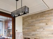 現(xiàn)代時(shí)尚的中式110平米三居室餐廳裝修效果圖 現(xiàn)代時(shí)尚的中式110平米三居室餐廳裝修效果圖