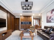 現(xiàn)代時(shí)尚的中式110平米三居室客廳吊頂裝修效果圖 現(xiàn)代時(shí)尚的中式110平米三居室客廳吊頂裝修效果圖