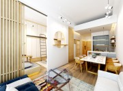 怡然自得的日式風格40平米一居室客廳裝修效果圖 怡然自得的日式風格40平米一居室客廳裝修效果圖