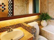 鄉(xiāng)村復(fù)古的地中海風(fēng)格60平米公寓衛(wèi)生間裝修效果圖 鄉(xiāng)村復(fù)古的地中海風(fēng)格60平米公寓衛(wèi)生間裝修效果圖