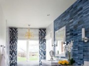 充滿立體感的美式風格150平米別墅衛(wèi)生間浴室柜裝修效果圖