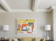 淡雅清新美式風(fēng)格70平米小戶型客廳背景墻裝修效果圖 淡雅清新美式風(fēng)格70平米小戶型客廳背景墻裝修效果圖