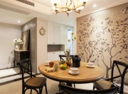 簡約田園風(fēng)格80平米小戶型餐廳裝修效果圖 簡約田園風(fēng)格80平米小戶型餐廳裝修效果圖