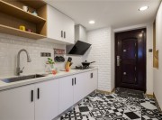 簡單舒適的北歐風格90平米復式廚房裝修效果圖 簡單舒適的北歐風格90平米復式廚房裝修效果圖