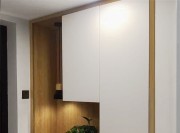 簡單舒適的北歐風格90平米復式玄關(guān)鞋柜裝修效果圖 簡單舒適的北歐風格90平米復式玄關(guān)鞋柜裝修效果圖