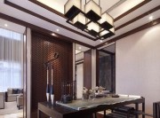 華貴別樣的中式風(fēng)格90平米公寓書房吊頂裝修效果圖 華貴別樣的中式風(fēng)格90平米公寓書房吊頂裝修效果圖