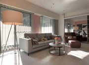 個(gè)性粉色現(xiàn)代簡(jiǎn)約風(fēng)格50平米小戶型客廳吊頂裝修效果圖 個(gè)性粉色現(xiàn)代簡(jiǎn)約風(fēng)格50平米小戶型客廳吊頂裝修效果圖