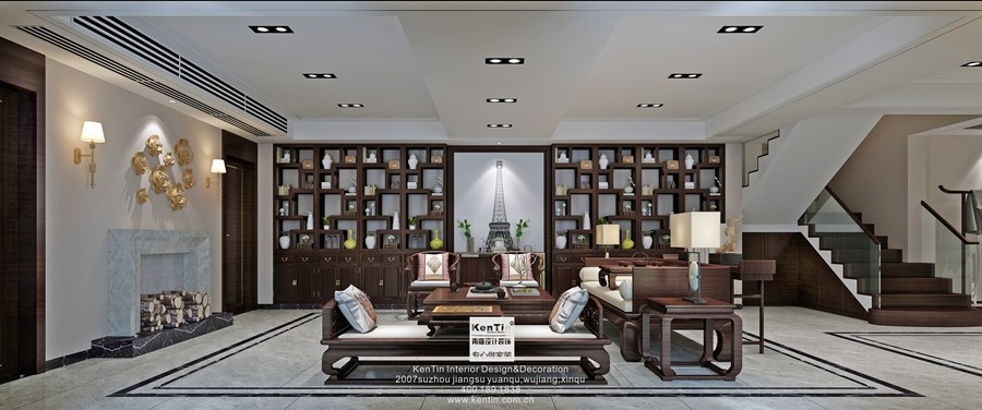 澄湖水岸現(xiàn)代簡(jiǎn)約別墅地下室裝修效果圖