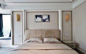 現(xiàn)代簡約風(fēng)格三居室臥室裝修效果圖