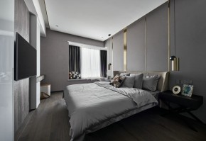 現(xiàn)代簡約風格臥室裝修效果圖